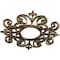 Ekena Millwork Dijon Architectural Grade PVC Pierced Ceiling Medallion, Antiqued Brass, 18"OD x 5 7/8"ID x 1/2"P CMPP18DIABS - alternate 5